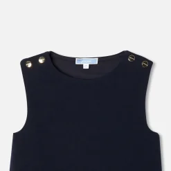 Robe Et Jupe-Jacadi Robe chasuble enfant fille - marine MARINE JACADI