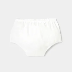 Robe-Jacadi Robe de cérémonie en lin bébé fille - blanc BLANC JACADI