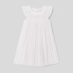 Robe Et Jupe-Jacadi Robe de cérémonie enfant fille BLANC JACADI