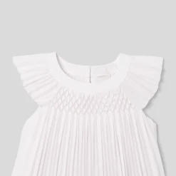 Robe Et Jupe-Jacadi Robe de cérémonie enfant fille BLANC JACADI