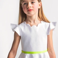 Robe Et Jupe-Jacadi Robe de cérémonie enfant fille - blanc BLANC JACADI