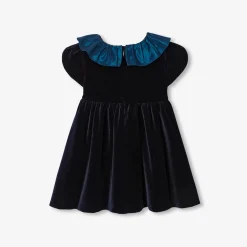 Robe-Jacadi Robe de fêtes bébé fille - marine MARINE JACADI