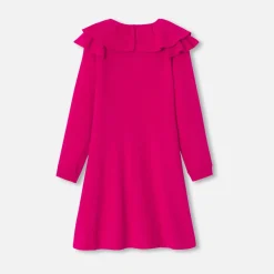 Robe Et Jupe-Jacadi Robe en tricot enfant fille - ROSE GRENADINE