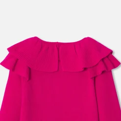 Robe Et Jupe-Jacadi Robe en tricot enfant fille - ROSE GRENADINE
