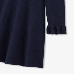 Robe Et Jupe-Jacadi Robe en tricot enfant fille - marine MARINE JACADI