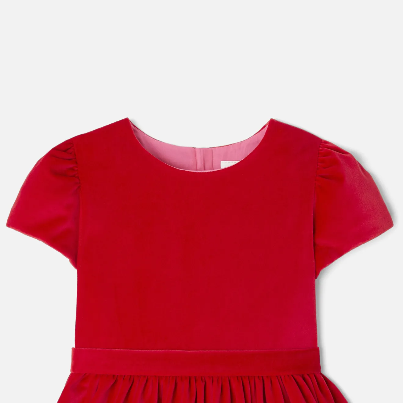 Robe Et Jupe-Jacadi Robe en velours enfant fille - ROUGE PAVOT