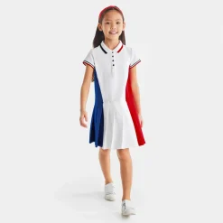 Robe Et Jupe-Jacadi Robe enfant fille color block - lore BLANC/MULTICO
