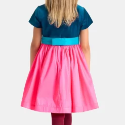 Robe Et Jupe-Jacadi Robe enfant fille color block - ROSE/BLEU