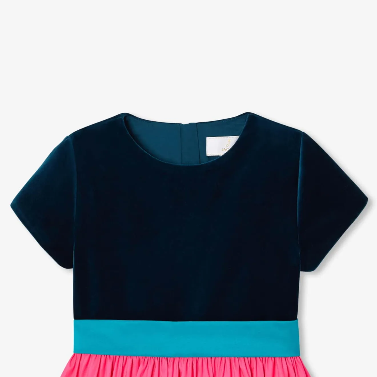 Robe Et Jupe-Jacadi Robe enfant fille color block - ROSE/BLEU