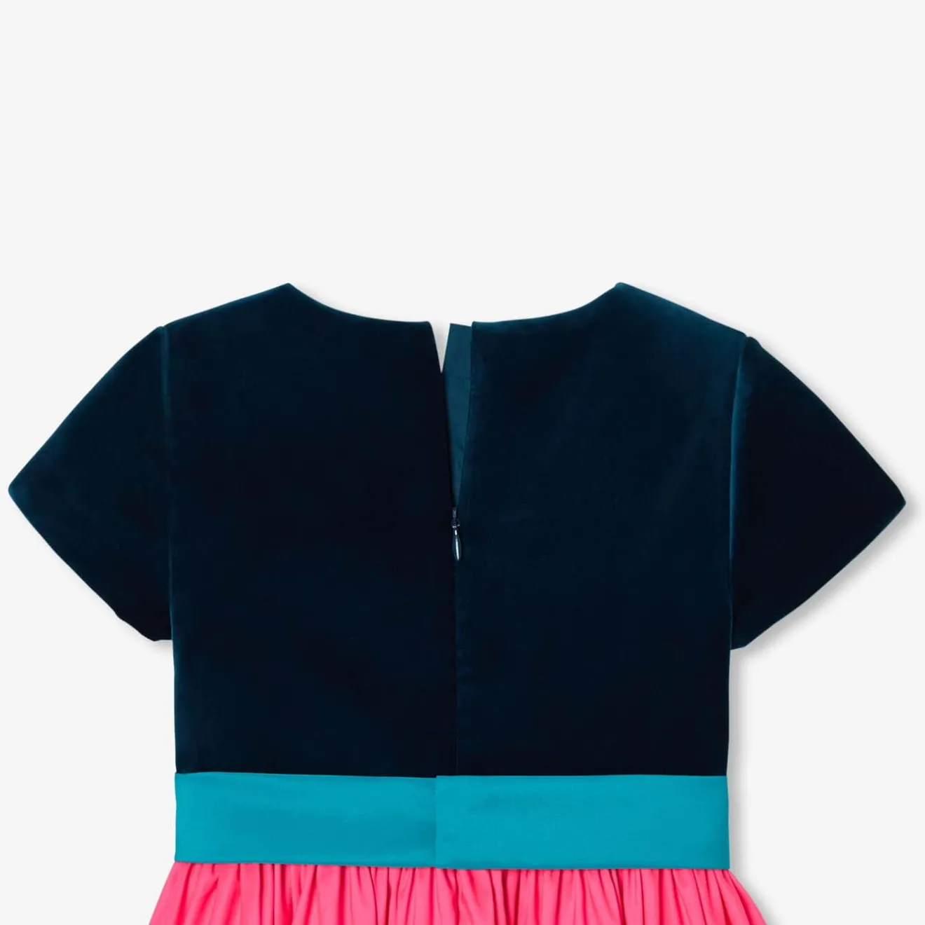 Robe Et Jupe-Jacadi Robe enfant fille color block - ROSE/BLEU