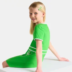 Robe Et Jupe-Jacadi Robe enfant fille en piqué alvéolé - VERT TREFLE