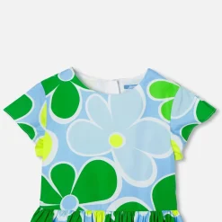 Robe Et Jupe-Jacadi Robe enfant fille en popeline - lore BLANC/MULTICO