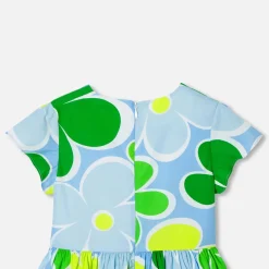 Robe Et Jupe-Jacadi Robe enfant fille en popeline - lore BLANC/MULTICO