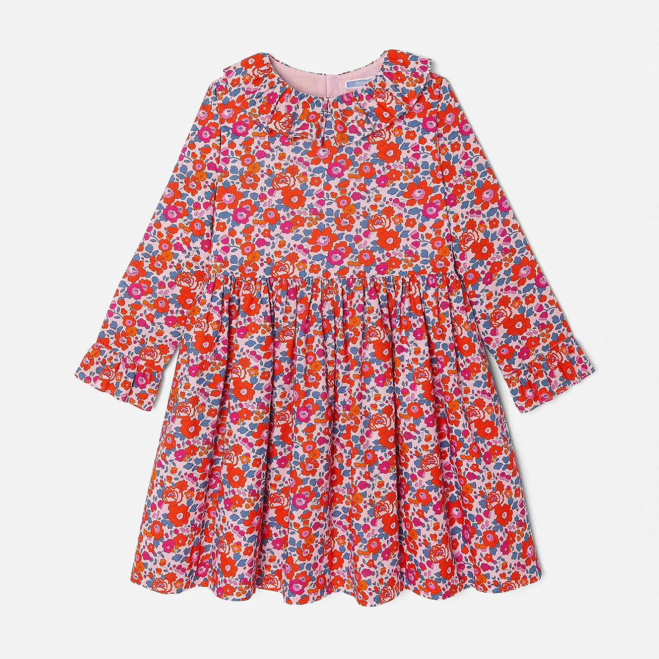 Robe Et Jupe-Jacadi Robe enfant fille en tissu Liberty - lore ROSE/MULTICO