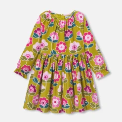 Robe Et Jupe-Jacadi Robe enfant fille en velours milleraies - lore CUMIN/MULTICO
