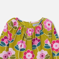 Robe Et Jupe-Jacadi Robe enfant fille en velours milleraies - lore CUMIN/MULTICO