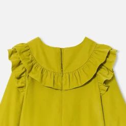 Robe Et Jupe-Jacadi Robe enfant fille en velours milleraies CUMIN