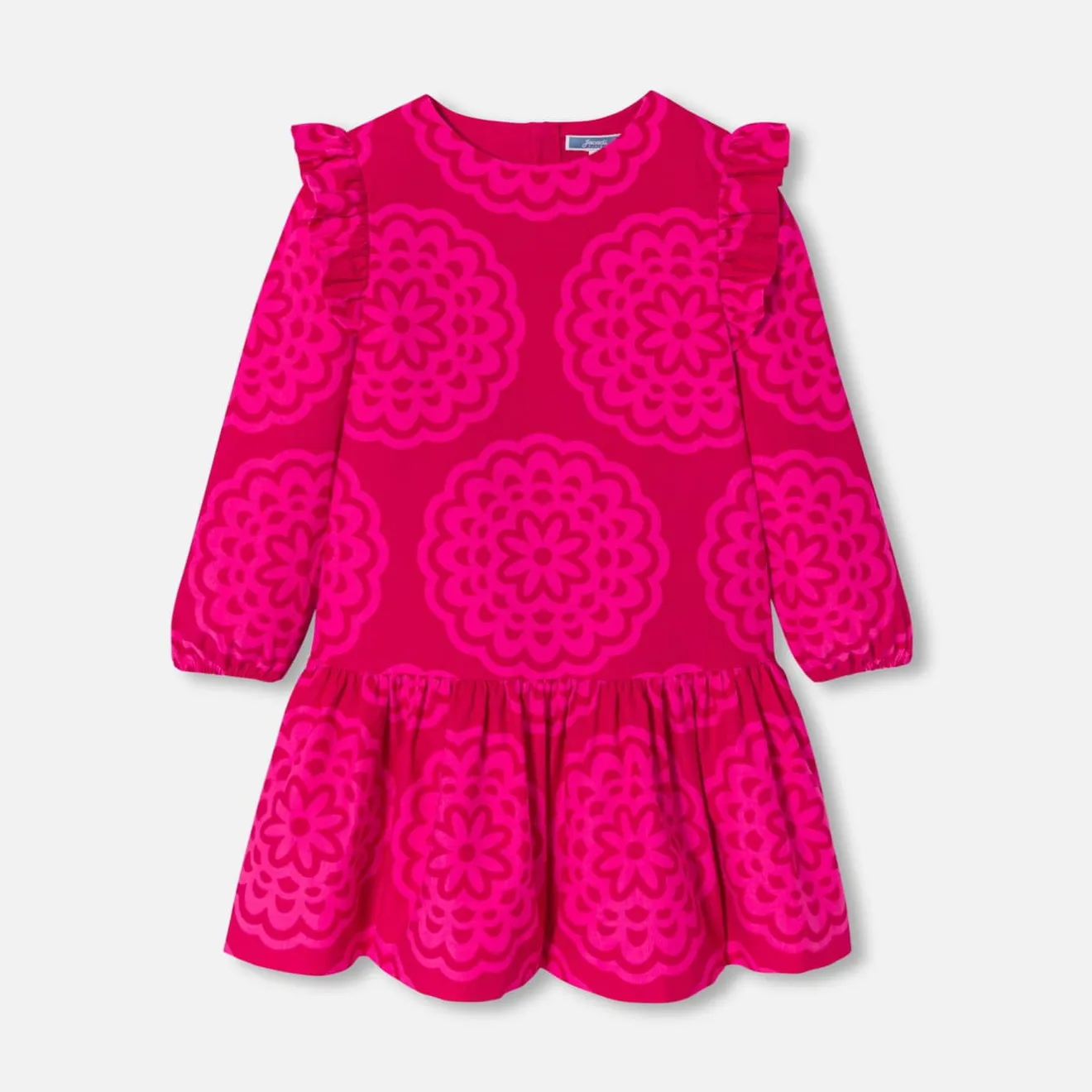 Robe Et Jupe-Jacadi Robe enfant fille imprimé rosace - lore ROSE/MULTICO