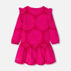 Robe Et Jupe-Jacadi Robe enfant fille imprimé rosace - lore ROSE/MULTICO