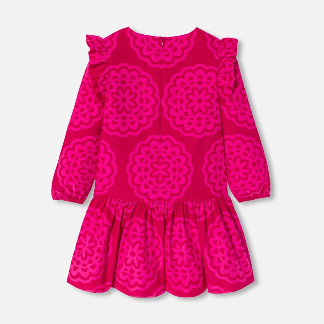 Robe Et Jupe-Jacadi Robe enfant fille imprimé rosace - lore ROSE/MULTICO