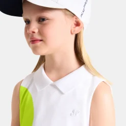 Robe Et Jupe-Jacadi Robe esprit tennis enfant fille - BLANC/VERT