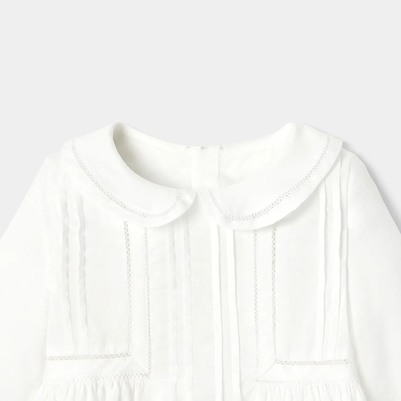 Robe-Jacadi Robe longue de cérémonie bébé fille - blanc BLANC JACADI