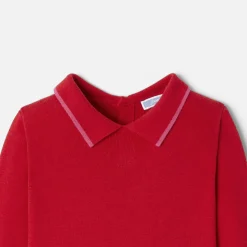 Robe Et Jupe-Jacadi Robe manches longues enfant fille - rouge ROUGE JACADI
