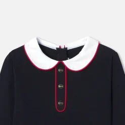 Robe Et Jupe-Jacadi Robe manches longues enfant fille - marine MARINE JACADI