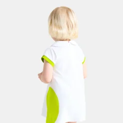 Robe-Jacadi Robe polo bébé fille - lore BLANC/MULTICO