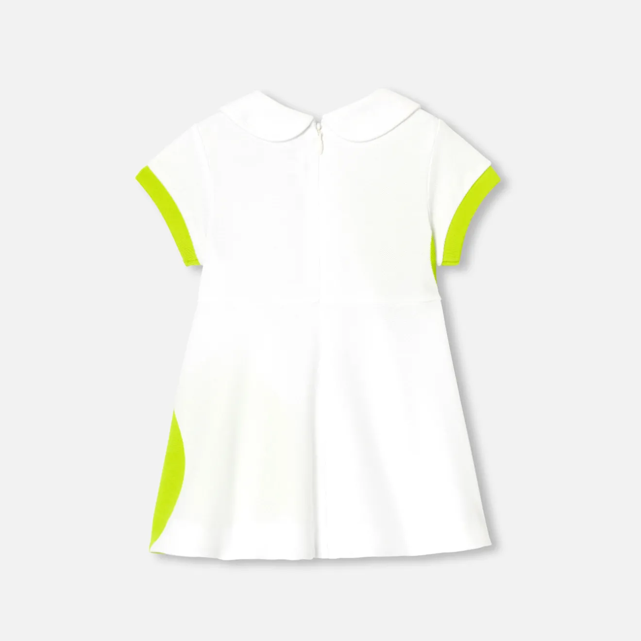 Robe-Jacadi Robe polo bébé fille - lore BLANC/MULTICO