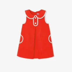 Robe-Jacadi Robe sans manches bébé fille - TANGERINE