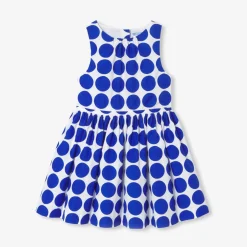 Robe Et Jupe-Jacadi Robe sans manches enfant fille - BLANC/BLEU