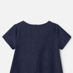 Robe Et Jupe-Jacadi Robe trapèze en jean enfant fille - DENIM FONCE