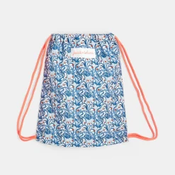Accessoires-Jacadi Sac à goûter en tissu Liberty - x Tohana - lore BLEU/MULTICO