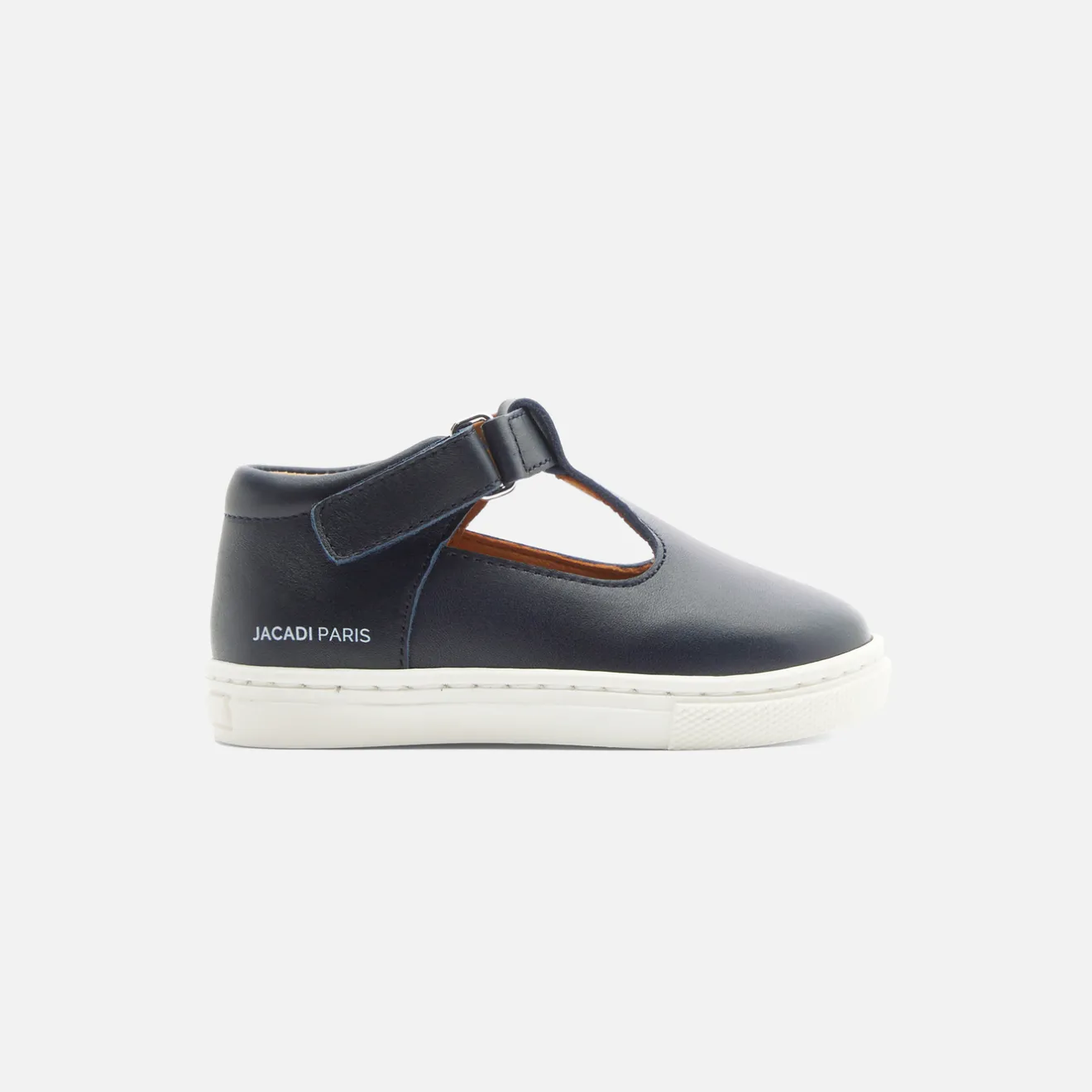 Nu-Pieds|Chaussures Basses-Jacadi Salomés bébé garçon en cuir lisse - marine MARINE JACADI