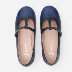 Babies, Charles Ix, Salomés Et Ballerines|Chaussures-Jacadi Salomés enfant fille en cuir - lore MULTICO