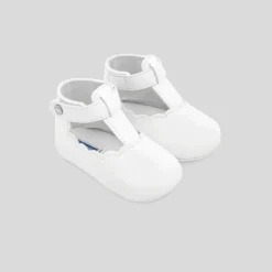 Babies, Charles Ix, Salomés Et Ballerines|Accessoires-Jacadi Salomés vernis bébé fille - blanc BLANC JACADI