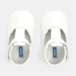 Babies, Charles Ix, Salomés Et Ballerines|Accessoires-Jacadi Salomés vernis bébé fille - blanc BLANC JACADI
