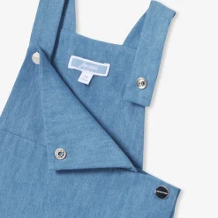 Combinaison, Barboteuse Et Ensemble-Jacadi Salopette bébé en denim léger - CHAMBRAY