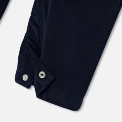 Combinaison, Salopette Et Ensemble-Jacadi Salopette bébé garçon en velours - marine MARINE JACADI