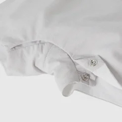 Combinaison, Barboteuse Et Ensemble-Jacadi Salopette courte bébé garçon en fil à fil - BLANC/GRIS