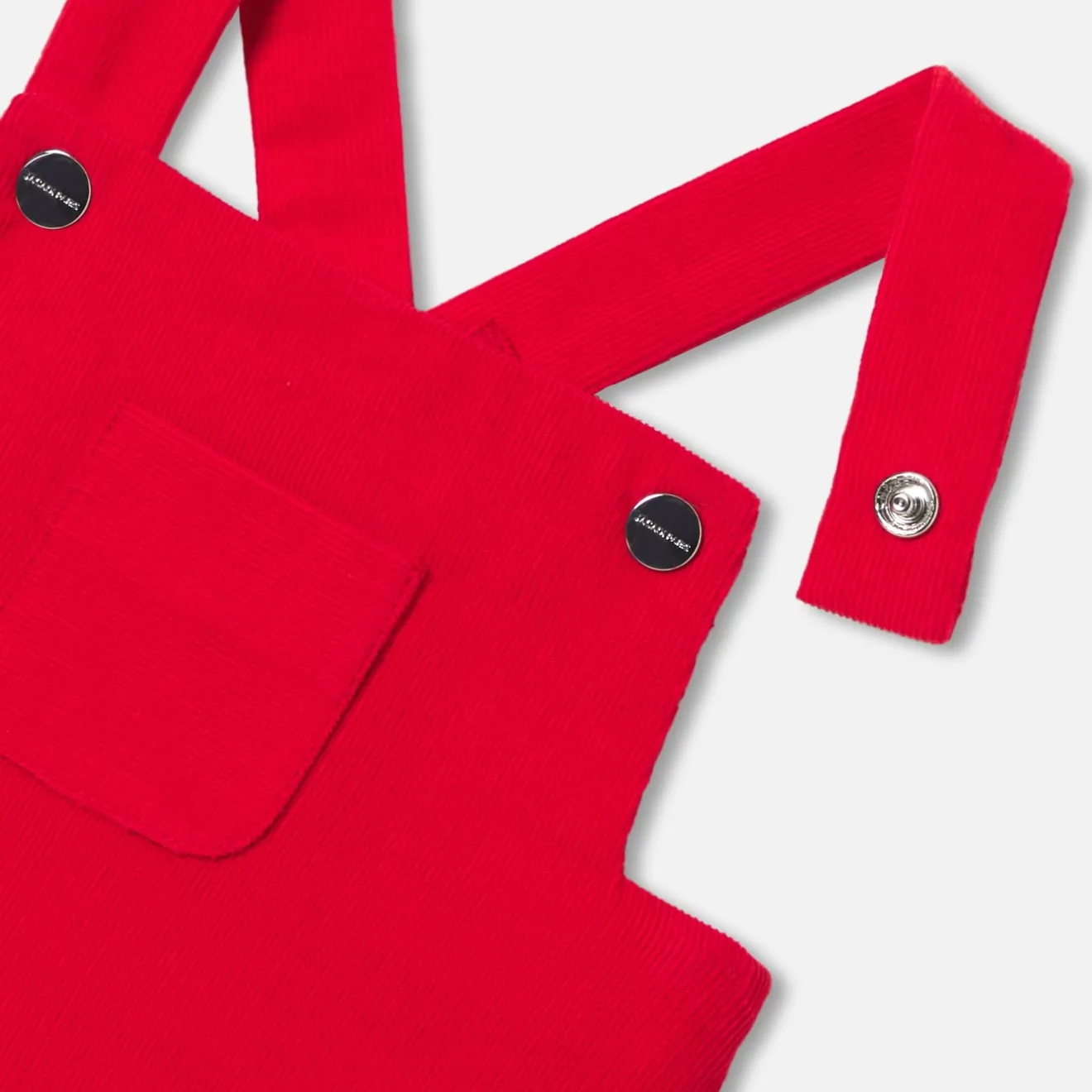 Combinaison, Barboteuse Et Ensemble-Jacadi Salopette courte bébé garçon en velours - ROUGE TOMATE