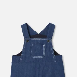 Combinaison, Barboteuse Et Ensemble-Jacadi Salopette en jean bébé garçon - DENIM FONCE