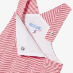 Combinaison, Barboteuse Et Ensemble-Jacadi Salopette longue bébé - BLANC/ROUGE