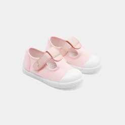 Chaussures En Toiles|Sandales Et Nu-Pieds-Jacadi Sandales en toile bébé fille - ROSE