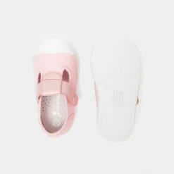 Chaussures En Toiles|Sandales Et Nu-Pieds-Jacadi Sandales en toile bébé fille - ROSE