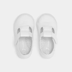 Chaussures En Toiles|Sandales Et Nu-Pieds-Jacadi Sandales en toile bébé fille - blanc BLANC JACADI