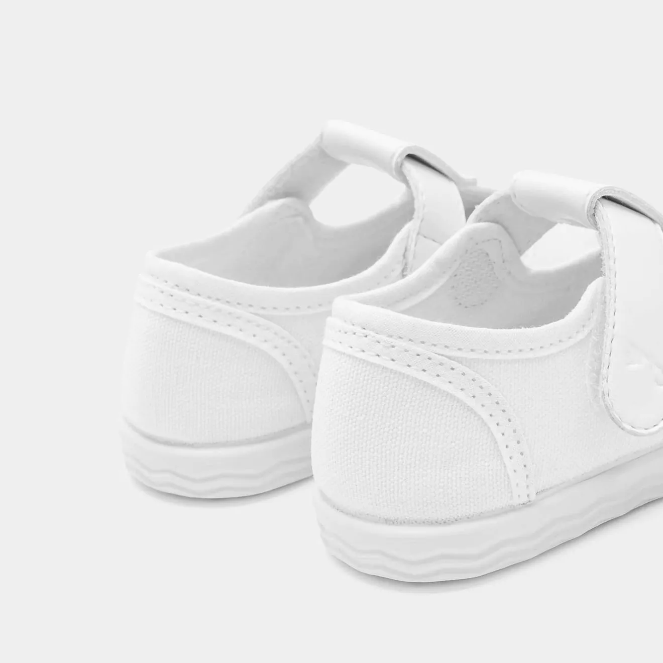 Chaussures En Toiles|Sandales Et Nu-Pieds-Jacadi Sandales en toile bébé fille - blanc BLANC JACADI