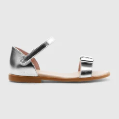 Sandales Et Nu-Pieds|Chaussures-Jacadi Sandales enfant fille - ARGENT