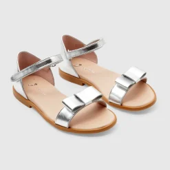 Sandales Et Nu-Pieds|Chaussures-Jacadi Sandales enfant fille - ARGENT